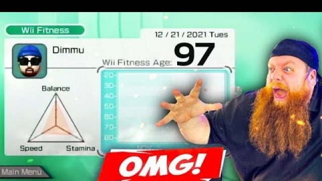 'I took a fitness test on Wii Sports..'