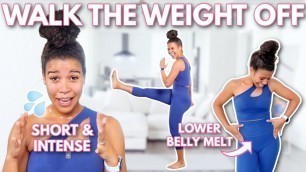 '20 Min INTENSE Standing Lower Belly Fat Workout | Low Impact | growwithjo'