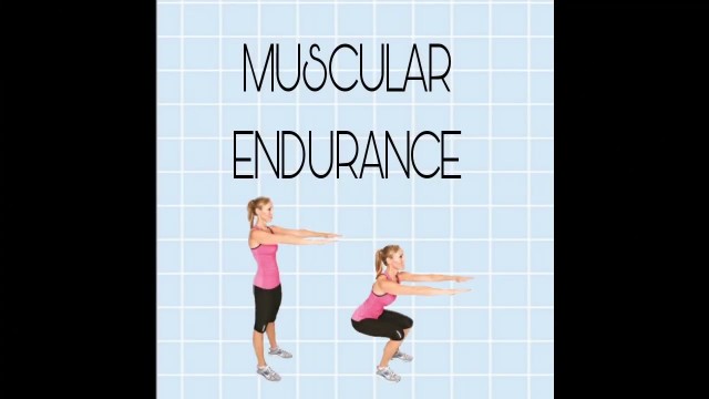 'Cardiovascular Endurance, Muscular Strength, Muscular Endurance, Flexibility'