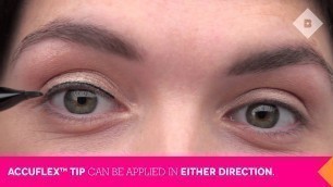 'How To: Easy Cat Eye with Benefit Cosmetics\' New They\'re Real! Push-Up Liner'