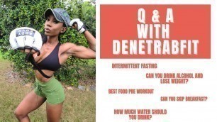 'Fitness FAQs (Eating, Supplements, and more)'