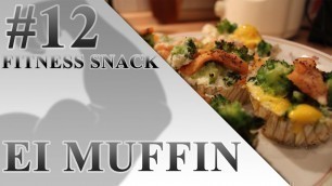 'Ei-Muffins mit Lachs und Brokkoli - FITNESS SNACKS #12'