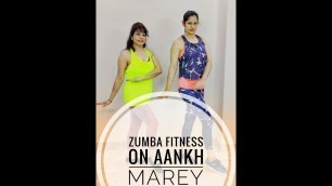 'Zumba on Aankh Marey | Simba | Priyadarshni Bhatia | Hema Bhatia |Fitness Workout'