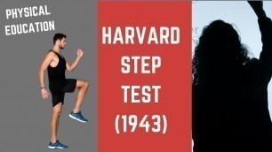'HARVARD STEP TEST|| TEST AND MEASUREMENT || UGC-NET||'