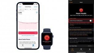 'Apple Watch can now be used to measure Cardio Fitness'