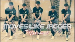'Moves like Jagger  - Maroon 5 | ZUMBA | Dance Fitness | Pop | Xtreme Archie Garcia'