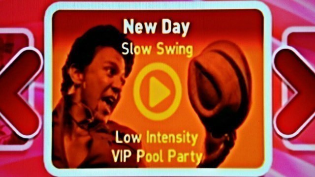 'Wii Zumba Fitness 2 G1, 1P workout, New Day (Slow Swing, Low Intensity) on VIP Pool Party!'