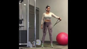 'Sumeeta Sahni - Hard Workout At Gym | Indian fitness model'