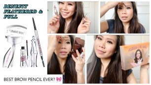 'Benefit Cosmetics Feathered & Full Brow Kit - First impressions / DEMO / Review'