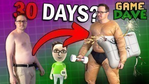 'Getting RIPPED in Wii Fit U?! | Game Dave'