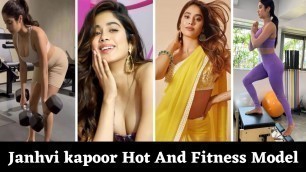 'Famous Actress Janhvi Kapoor | Indian Celebrity Model | Janhvi kapoor Hot And Fitness Model'