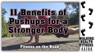 '11 Benefits of Push ups for a Stronger Body - Fitness on the Road'