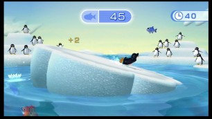 'Wii Fit - Balance Games - Penguin Slide'