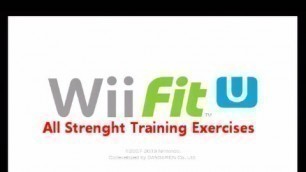 'Wii Fit U: All Strength Training Exercises (Nintendo Wii U)'
