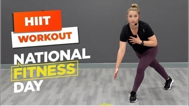 'HIIT Workout | National Fitness Day'