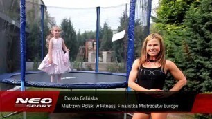 'Dorota Galińska Mistrzyni Polski Fitness - wywiad dla Neo-Sport Trampoliny'