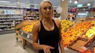 'Grocery Shopping With Lauren Simpson WBFF PRO'