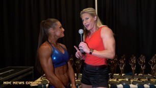 '2019 NPC National Fitness Champion Molly Prather After Show Interview'