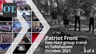 'Neo-Nazis in Tallahassee- Lafayette Park - Combat Fitness Training - Patriot Front 4 of 4'