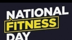 'Happy National Fitness Day#fitnessmotivation #fitness #gymmotivation #hearthealth#nationalfitnessday'