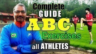 'Abc running drills exercises to RUN Fast | Abc running drills | Abc exercises | abc drills'