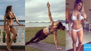 'FITNESS GIRL WORKOUT, Perfect ABS & Brazilian Butt Workout'