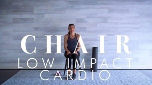 'Senior & Beginner Workout - Chair Low-Impact Cardio'