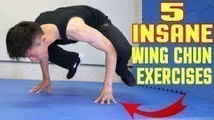 '5 Wing Chun Training Exercises & Fitness Workout #2'