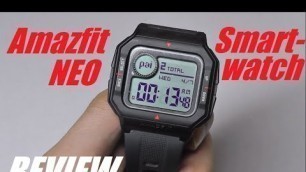 'REVIEW: Amazfit Neo Smartwatch - Retro Design, A Modern Casio? Long Battery Life!'
