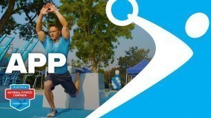 'Workout with Rob Riches – Fitness Court Mobile App'