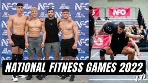 'National Fitness Games 2022 Vlog | My 1st Ever Fitness Competition'