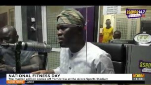 'National Fitness Day: The maiden edition comes off tomorrow at the Accra Sports Stadium (9-9-22)'