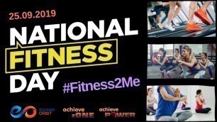 'Fitness2Me - National Fitness Day 2019'