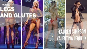 'ULTIMATE FULL GLUTES & LEG DAY WORKOUT / LAUREN SIMPSON & VALENTINA LEQUEUX / IN MIAMI'