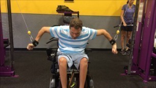 'C5/6 Quadriplegic Chest Workout'