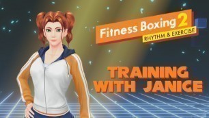 'Training With Janice! Fitness Boxing 2: Rhythm & Exercise (Gameplay)'