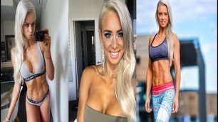 'Lauren Simpson - Fitness Model /  Workout Routine to Get Strong And Toned Body'