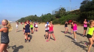 'Beach Workout - Marbella Fitness Camp - July 2015'
