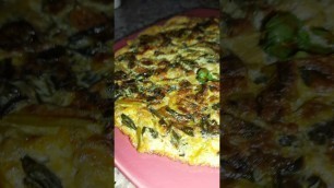'ıspanaklı omlet