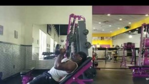 'High Volume Chest and Biceps Workout at Planet Fitness'