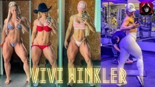 'Vivi Winkler | Brazilian Fitness Model | Bio Lifestyle | Female Bodybuilder | Plus Size Model'