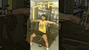 'Chest workout #fitness #fit #fitnessmotivation #gym #shorts #youtubeshorts #viral #trending #love'