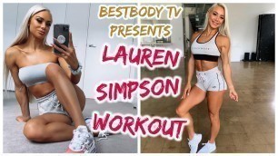 'Lauren Simpson - Beauty Blonde Fitness | HOT Australian WBFF BIKINI WORLD CHAMPION'