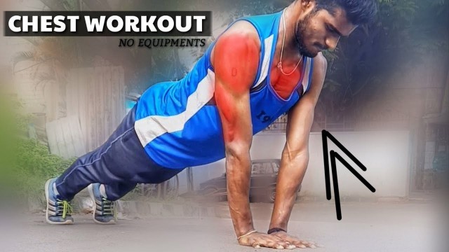 'CHEST WORKOUT| BURN CHEST FAT | UPPER BODY STRENGTH WORKOUT'