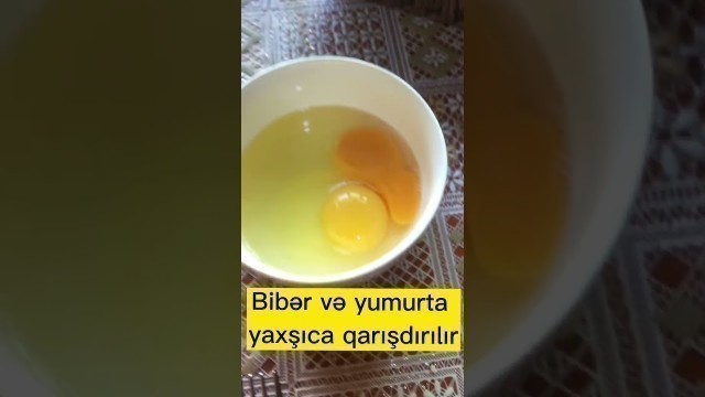 'Ləzzətli yumurta resepti / leziz yumurta tarifi / delicious egg recipe 