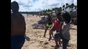 'Kickboxing Beach Workout for Girls Fit Trip 2015'