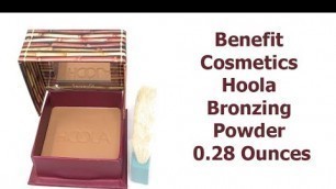 'Benefit Cosmetics Hoola Bronzing Powder & Reviews'