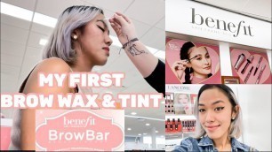 'BENEFIT BROW BAR WAX AND TINT | HOW THEY WAX | ULTA BEAUTY'