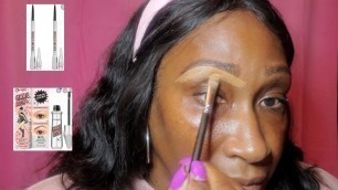 'BROW ROUTINE USING BENEFITS COSMETICS | LA TONYA DENISE'