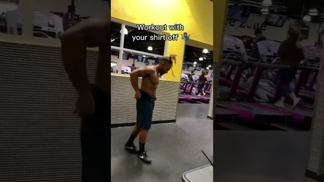 'Almost Got Kicked Out of Planet Fitness | Lunk Alarm | You Can’t Do This In a Gym #shorts #ytshorts'